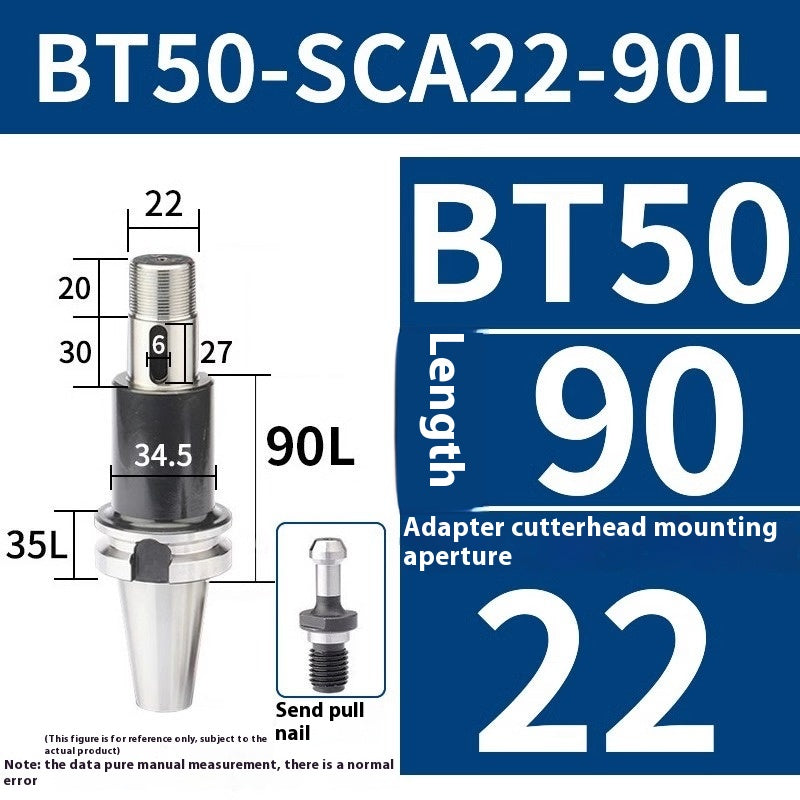 2095-SCA side milling shank CNC machining center three-sided edge saw blade horizontal milling shank BT50-SCA22-SCA27T type Shandong Denso Pricision Tools Co.,Ltd.